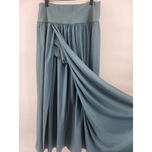 Halara LG Breezeful high waisted split 2 in 1 flowy quick dry maxi casual skirt